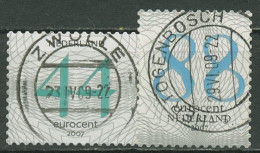 Niederlande 2006 Freimarken Guillochen 2480/81 Gestempelt - Used Stamps