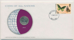 Belize 1979 Weltkugel Numisbrief 25 Cent (N455) - Belize