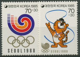 Korea (Süd) 1985 Olympia Sommerspiele'88 Seoul Maskottchen 1400/01 Postfrisch - Korea (Süd-)