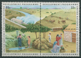 UNO New York 1986 Entwicklungsprogramm UNDP Bewässerung 491/94 ZD Postfrisch - Ongebruikt