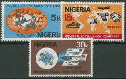 Nigeria 1974 100 Jahre Weltpostverein UPU 304/06 Postfrisch - Nigeria (1961-...)