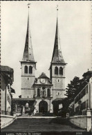 11017774 Luzern LU Hof Kirche  St Leodgar Luzern - Autres & Non Classés