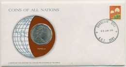 Australien 1978 Weltkugel Numisbrief 50 Cent (N422) - 50 Cents