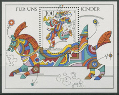 Bund 1996 Für Uns Kinder Postreiter Block 35 Postfrisch (C98724) - Autres & Non Classés