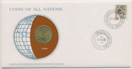 Tunesien 1978 Weltkugel Numisbrief 100 Millim (N331) - Túnez