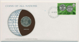 Swaziland 1979 Weltkugel Numisbrief 20 Cent (N345) - Swasiland