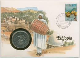 Äthiopien 1989 Stadtansicht Numisbrief 2 Birr (N351) - Etiopia