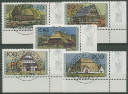 Bund 1996 Bauwerke Bauernhäuser 1883/87 Ecke 4 Mit TOP-Stempel (E2654) - Usados