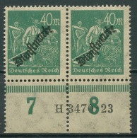 Deutsches Reich Dienstmarke 1923 Hausauftrags-Nr. D 77 A HAN 3470.23 Postfrisch - Dienstmarken