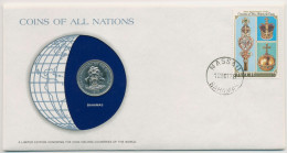 Bahamas 1978 Weltkugel Numisbrief 25 Cent (N309) - Bahama's
