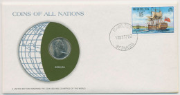 Bermuda 1978 Weltkugel Numisbrief 25 Cent (N415) - Bermudas
