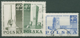 Polen 1967 Weltkriegs-Denkmäler 1790/92 Gestempelt - Gebraucht