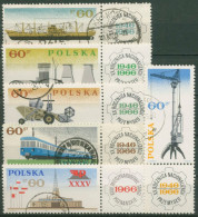 Polen 1966 Posener Messe Industrie 1674/79 Zf Gestempelt - Oblitérés