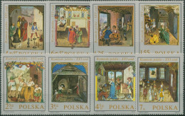Polen 1969 Kodex Von Behem Malereien Des Handwerks 1963/70 Postfrisch - Unused Stamps