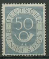 Bund 1951 Freimarke Posthorn 134 Postfrisch Geprüft - Unused Stamps