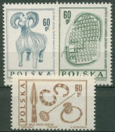 Polen 1966 Archäologie 1727/29 Postfrisch - Ongebruikt