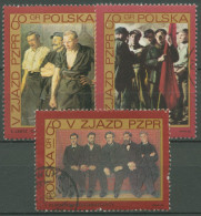 Polen 1968 Arbeiterpartei PZPR Gemälde 1882/84 Gestempelt - Used Stamps