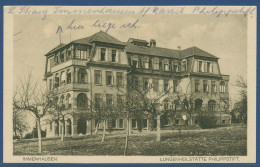 Immenhausen Lungenheilstätte Philippstift, Gelaufen 1925 (AK4510) - Hofgeismar