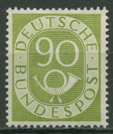 Bund 1951 Freimarke Posthorn 138 Postfrisch Geprüft - Unused Stamps