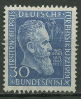 Bund 1951 Wilhem Röntgen - Nobelpreisträger 147 Mit Falz - Neufs