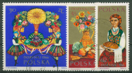 Polen 1966 Erntedankfest 1693/95 Gestempelt - Used Stamps