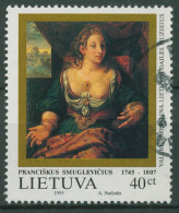 Litauen 1995 Kunst Gemälde 593 Gestempelt - Lithuania