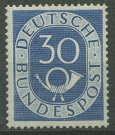 Bund 1951 Freimarke Posthorn 132 Mit Neugummierung (R81049) - Ongebruikt