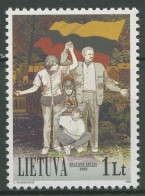 Litauen 1999 Jahrestag Des Baltischen Weges 704 Postfrisch - Lituanie