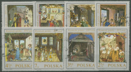 Polen 1969 Kodex Von Behem Malereien Des Handwerks 1963/70 Gestempelt - Oblitérés
