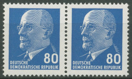 DDR 1967 Walter Ulbricht 1331 Az II Waag. Paar Postfrisch - Nuevos