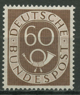 Bund 1951 Freimarke Posthorn 135 Postfrisch - Unused Stamps