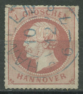 Hannover 1864 König Georg V. 1 Gr, 23 Y Mit K2-Stpl. HAMELN - Hanovre
