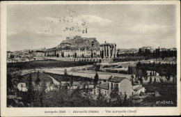 CPA Athen Griechenland, Akropolis - Grèce