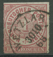 Norddeutscher Postbezirk NDP 1868 1 Gr. 4 Mit K1-Stpl. WETZLAR - Usati