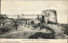 CPA Thessaloniki Griechenland, Der Yedi Kahle Turm 1916 - Greece