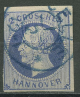 Hannover 1859 König Georg V. 15 A Gestempelt, Berührt - Hanovre