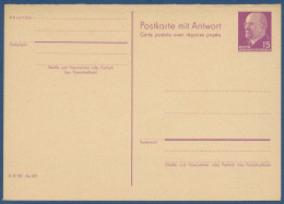 DDR 1966 Walter Ulbricht Postkarte Mit Antwort P 78 Ungebraucht (X40939) - Cartoline - Nuovi