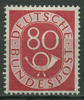 Bund 1951 Freimarke Posthorn 137 Postfrisch, Kleiner Zahnfehler - Nuevos