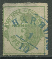 Hannover 1864 Wertangabe Und Krone Im Oval 21 X Gestempelt, Dünn - Hanovre