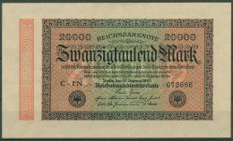 Dt. Reich 20000 Mark 1923, DEU-95i FZ FN, Fast Kassenfrisch (K1376) - 20000 Mark
