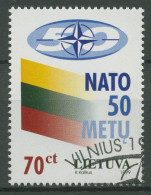 Litauen 1999 50 Jahre NATO 692 Gestempelt - Lituania