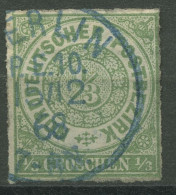 Norddeutscher Postbezirk NDP 1868 1/3 Gr. 2 Mit PR-K1-Stpl. BERLIN P.E.10. Blau - Oblitérés