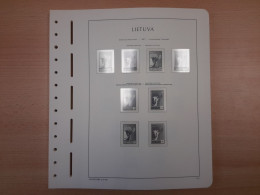 LEUCHTTURM Vordruckblätter Litauen 1990/2005 SF Gebraucht, Neuwertig (Z2994) - Pré-Imprimés