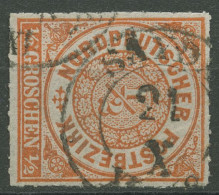 Norddeutscher Postbezirk NDP 1868 1/2 Groschen 3 Mit SA K2-Stpl. SAYDA - Usati