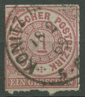 Norddeutscher Postbezirk NDP 1868 1 Gr. 4 Mit K1-Stpl. KONITZ (Westpreussen) - Usati