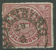 Norddeutscher Postbezirk NDP 1868 1 Gr. 4 Mit T&T-K2-Stpl. ROTENBURG - Gebraucht