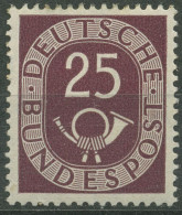 Bund 1951 Freimarke Posthorn 131 Mit Falz (R81051) - Ongebruikt
