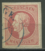 Hannover 1864 König Georg V. 1 Gr, 23 Y Gestempelt, Briefstück - Hanover