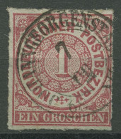 Norddeutscher Postbezirk NDP 1868 1 Gr. 4 Mit SA K2-Stpl. JOHANNGEORGENSTADT - Used