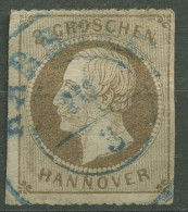 Hannover 1864 König Georg V. 3 Gr, 25 Y Gestempelt, Kl. Fehler - Hanover
